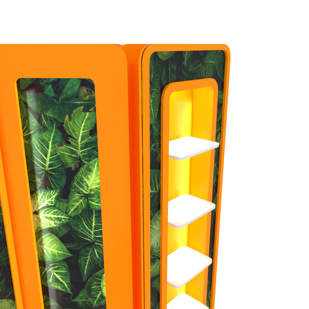 Modular sustainable event booth setup by Flixpy at a trade fair