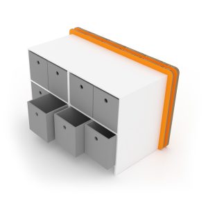 Modular sustainable event booth setup by Flixpy at a trade fair