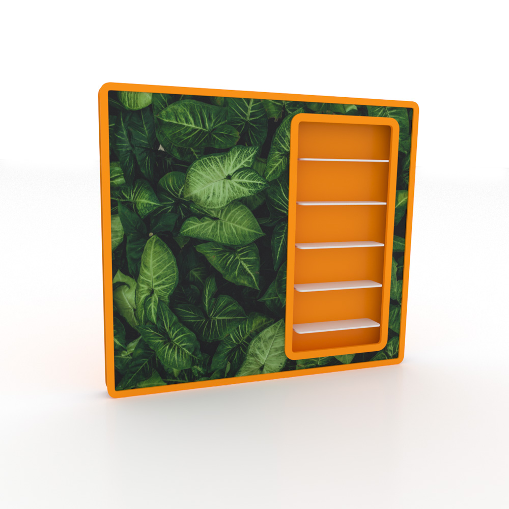 Modular sustainable event booth setup by Flixpy at a trade fair